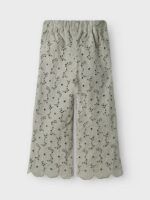 Pantalón palazzo calado l FLORES VERDE DALLY - Imagen 5