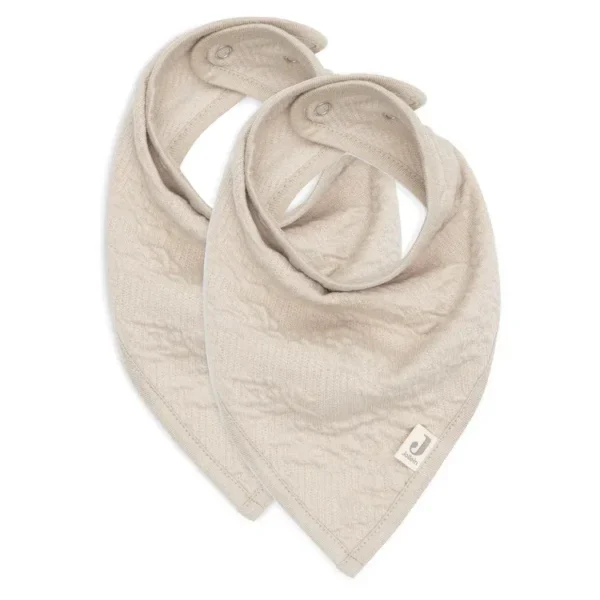 Pack x2 Baberos bandana | SOFT WAVES NOUGAT