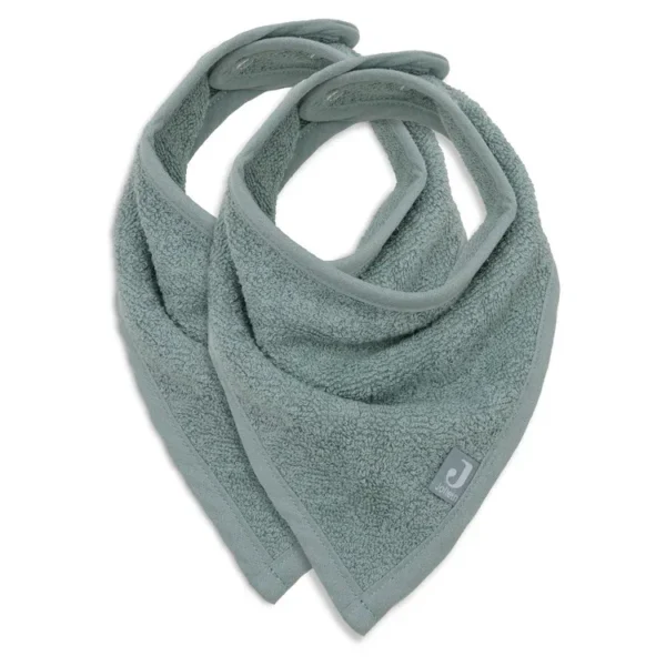 Pack x2 Baberos bandana | TERRY SEA GREEN