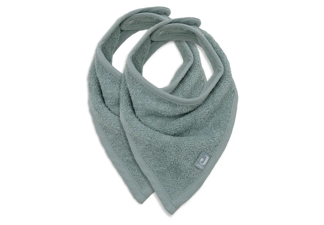 029-867-68043-8717329387379_hero_288e5f1660ff10d344374d95ff4cea8a Pack x2 Baberos bandana | TERRY SEA GREEN - Imagen 1