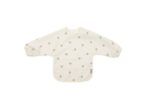 Babero impermeable con mangas | Flores