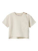 Camiseta lisa bolsillo l BEIGE DOLAN