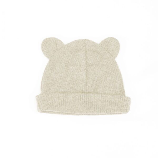 Gorro orejitas canalé | SWEET - Sand Melange