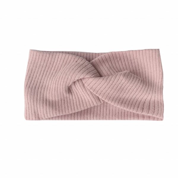 Turbante nudo canalé QUEEN Pinklace
