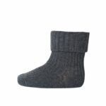 Calcetines canalé l DARK GREY MELANGE 497