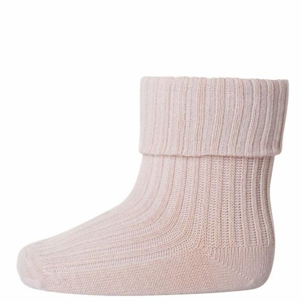 Calcetines canalé - ROSE DUST