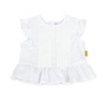 Blusa pliegues BLANCA - Imagen 2