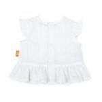 Blusa pliegues BLANCA - Imagen 3