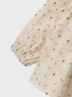 Cárdigan beige flores | FEMLEN KIDS - Imagen 7