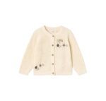 Cárdigan beige flores | FEMLEN KIDS - Imagen 5