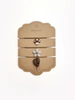 Pack x3 collares | Mushroom + Flower + Leaf