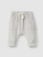 Pantalón de triple gasa | Gris