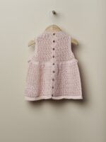 Vestido punto | TROQUELADO ROSA - Imagen 2