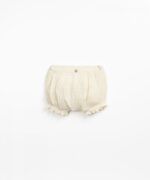 Cubrepañal con botón de coco de adorno | Textile Art | FIBER