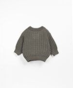 Jersey con lana | PUNTO BOBO VERDE - Imagen 2