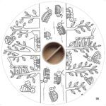 Recarga de 20 hojas para colorear XXL - Little Friends - The Drawin'table Home Edition XXL - Imagen 2