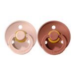Pack 2 Chupetes BIBS Round 0-6M | Blush/Woodchuck - Imagen 4