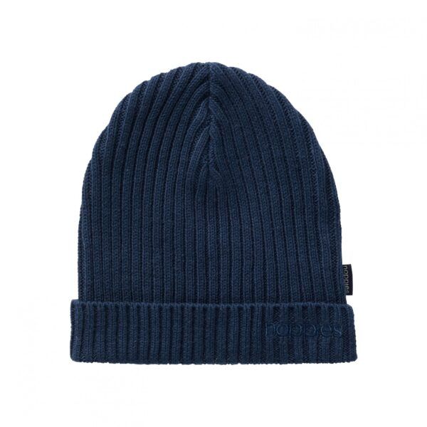 Gorro punto canalé JESI | Azul marino