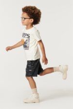 Bermuda algodón cargo GLAN | EBONY - Imagen 3