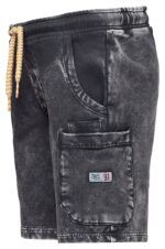 Bermuda algodón cargo GLAN | EBONY - Imagen 5