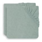 Funda cambiador 50x70 (pack x2) | TERRY ASH GREEN