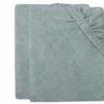 Funda cambiador 50x70 (pack x2) | TERRY SEA GREEN