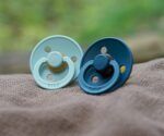 Pack 2 Chupetes BIBS Round 6-18M | Nordic Mint/Forest Lake - Imagen 4
