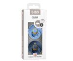 Pack 2 Chupetes BIBS 6-18M |  Sky Blue/Steel Blue - Imagen 2