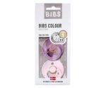 Pack 2 Chupetes BIBS Round 0-6M | Lavender/Baby Pink - Imagen 3