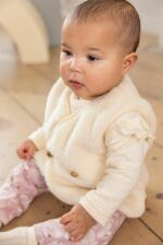Chaleco beige borreguito | FRELAND - Imagen 2