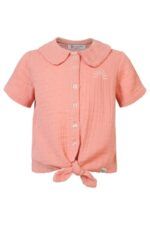 Blusa de gasa EUPORA | Salmón - Imagen 5
