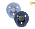 Pack 2 Chupetes BIBS 0-6M |  Sky Blue/Steel Blue