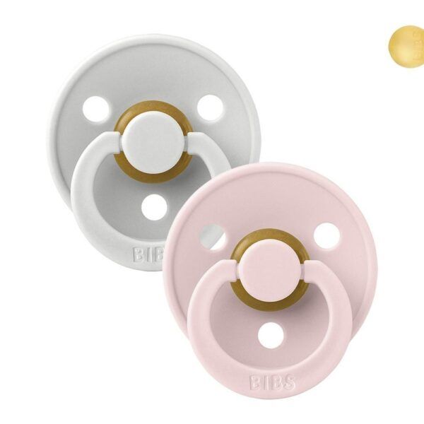 Pack 2 Chupetes BIBS 6-18M | Haze/Blossom