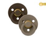 Pack 2 Chupetes BIBS 6-18M | Mocha/Dark Oak