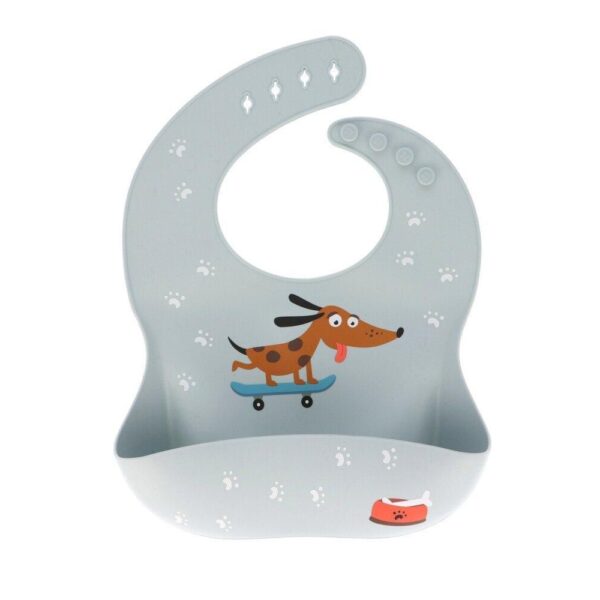 Babero Silicona | Skater Dog