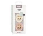 Pack 2 Chupetes BIBS Colour Anatómica 6-18M | Ivory/Blush - Imagen 4