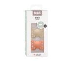 Pack 2 Chupetes BIBS Infinity Simétrica 0-6M | Vanilla/Peach - Imagen 3