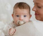 Pack 2 Chupetes BIBS Infinity Simétrica 0-6M | Ivory/Blush - Imagen 4