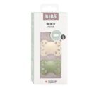 Pack 2 Chupetes BIBS Infinity Simétrica 0-6M | Ivory/Sage - Imagen 3