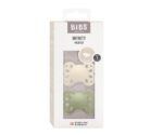 Pack 2 Chupetes BIBS Infinity Anatómica 0-6M | Ivory/Sage - Imagen 3