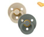 Pack 2 Chupetes BIBS Colour Anatómica 0-6M |Vanilla/Pine