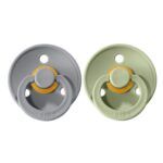 Pack 2 Chupetes BIBS - 0-6M Sage/Cloud