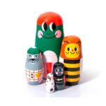 Matrioskas de Madera Fleur&Friends - Imagen 2