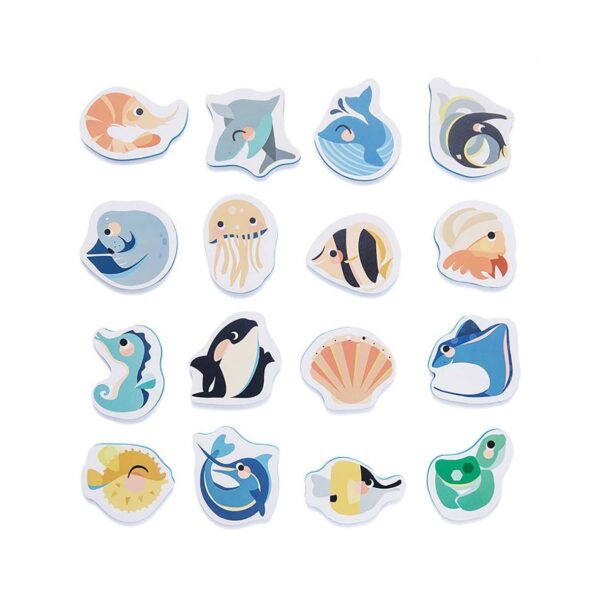 Puzzle de baño | ANIMALES MARINOS