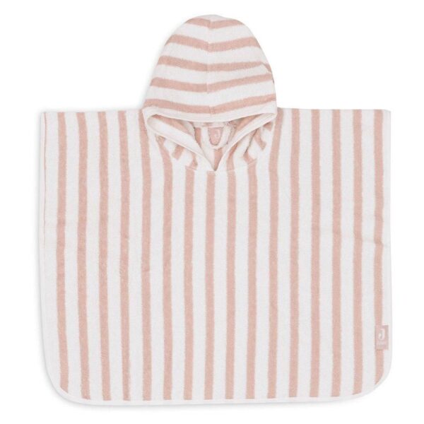 Poncho toalla | STRIPE WILD ROSE