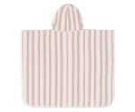 Poncho toalla | STRIPE WILD ROSE - Imagen 3