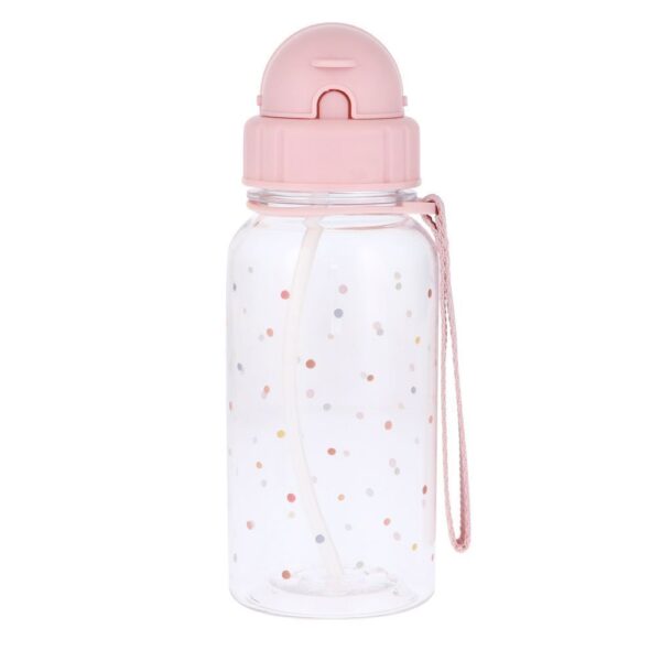 Botella infantil plástico - Dots Pink