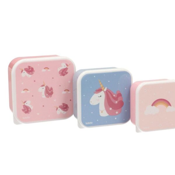 3 Cajas Almuerzo | Magical Unicorn
