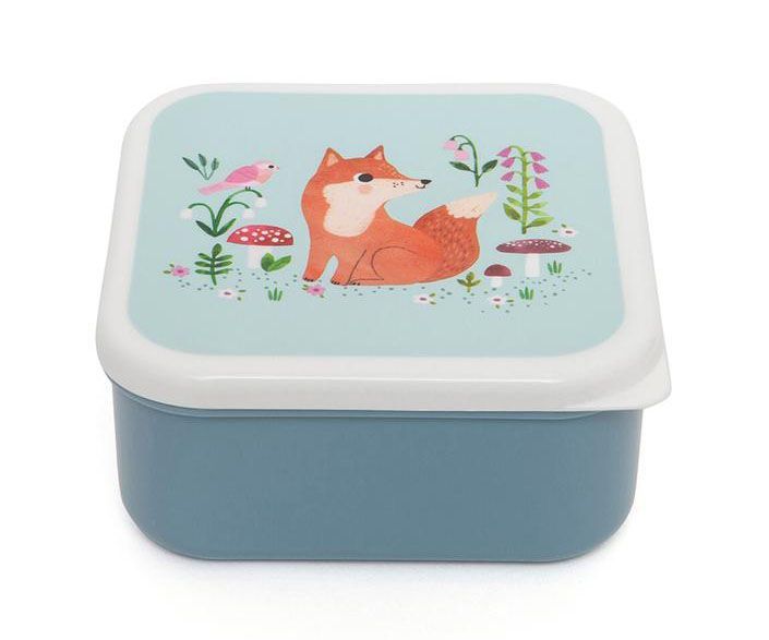 Set 3 Cajas Almuerzo | Woodland Stone Blue - Imagen 2