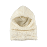 Capucha/ balaclava peluche | Crudo